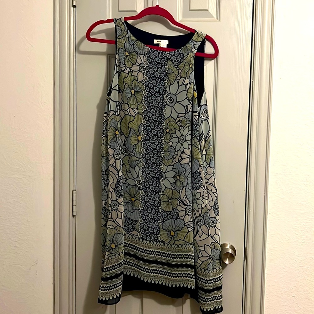 Green/Blue Max Studio Dress
